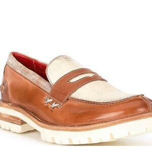 Bed Stu Reina III Leather Lugged Penny Loafer Sz 9
NWOB
